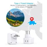 HANYCONY Brazil Power Adapter, Type N Plug Adapter with 2 Outlets 3 USB Ports (2 USB C), Travel Adapter for US to Brazil Brazilian Brasil HANYCONY Brazil Power Adapter, Type N Plug Adapter with 2 Outlets 3 USB Ports (2 USB C), Travel Adapter for US to Brazil Brazilian Brasil