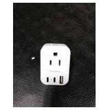 HANYCONY Brazil Power Adapter, Type N Plug Adapter with 2 Outlets 3 USB Ports (2 USB C), Travel Adapter for US to Brazil Brazilian Brasil HANYCONY Brazil Power Adapter, Type N Plug Adapter with 2 Outlets 3 USB Ports (2 USB C), Travel Adapter for US to Brazil Brazilian Brasil