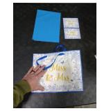 Woosytoo Bride Gift Bag Miss to Mrs Gift Bag with Tissue Paper Card Wedding Paper Bag Blue Floral Wrapping Bag for Bridal Shower Bachelorette Engagement Wedding Party Decor Supplies Woosytoo Bride Gift Bag Miss to Mrs Gift Bag with Tissue Paper Card Wedding Paper Bag Blue Floral Wrapping Bag for Bridal Shower Bachelorette Engagement Wedding Party Decor Supplies