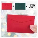 4.13x2.75 Inches Gift Card Envelopes credit card size,Small Envelopes Self-Adhesive Tiny Pockets for Business Cards Christmas Holiday Small Gift Cards Invitations Cards 4.13x2.75 Inches Gift Card Envelopes credit card size,Small Envelopes Self-Adhesive Tiny Pockets for Business Cards Christmas Holiday Small Gift Cards Invitations Cards