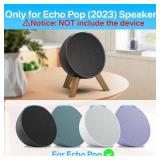 Wooden Desktop Speaker Stand for Echo Pop Stand Holder - Saving Space Wood Tripod Speaker Stand Desk for Alexa Echo Pop (2023) Table Stand Wooden Desktop Speaker Stand for Echo Pop Stand Holder - Saving Space Wood Tripod Speaker Stand Desk for Alexa Echo Pop (2023) Table Stand