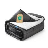 Weighted Blanket 20 lbs 60x80 inches, Sherpa Fleece Throw Blanket for Winter, Fuzzy Fluffy Soft Cozy Heavy Blanket for Couch Sofa, Plush Thick and Warm Blanket Queen Size Bed Weighted Blanket 20 lbs 60x80 inches, Sherpa Fleece Throw Blanket for Winter, Fuzzy Fluffy Soft Cozy Heavy Blanket for Couch Sofa, Plush Thick and Warm Blanket Queen Size Bed