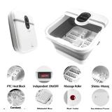 teepten Collapasible Foot Spa Bath Massager with Heat, Pedicure Foot Spa with Bubbles/Timer/Temperature Control, Feet Soak Tub for Home, Office, Relaxation and Stress Relief, Gift for Men and Women teepten Collapasible Foot Spa Bath Massager with Heat, Pedicure Foot Spa with Bubbles/Timer/Temperature Control, Feet Soak Tub for Home, Office, Relaxation and Stress Relief, Gift for Men and Women