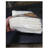 BRILLMAX 6 Pack Ivory Tablecloths 60 x 102 Inch for 6ft Rectangle Tables - 150 GSM Polyester Fabric, 15 Standard Drop, Water, Stain & Wrinkle Resistant Cloth Cover for Wedding Banquet Dining Buffet BRILLMAX 6 Pack Ivory Tablecloths 60 x 102 Inch for 6ft Rectangle Tables - 150 GSM Polyester Fabric, 15 Standard Drop, Water, Stain & Wrinkle Resistant Cloth Cover for Wedding Banquet Dining Buffet