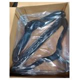 HOUSE DAY Premium Velvet Hangers 50 Pack Black, Non-Slip Flocked Felt Hangers, Sturdy Clothes Hangers with 360° Rotatable Hook, Heavy Duty Coat Hanger, Durable Slim Hanger for Closet Space Saving HOUSE DAY Premium Velvet Hangers 50 Pack Black, Non-Slip Flocked Felt Hangers, Sturdy Clothes Hangers with 360° Rotatable Hook, Heavy Duty Coat Hanger, Durable Slim Hanger for Closet Space Saving