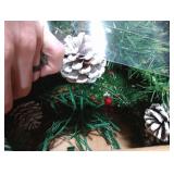 24 Inch Lighted Christmas Wreath, Artificial Christmas Wreaths for Front Door with 50 Warm White&Multicolored Dual Color Lights Timer 8 Modes 15 Pinecones 14 Berries 190 Tips Xmas Indoor Outdoor Home 24 Inch Lighted Christmas Wreath, Artificial Christmas Wreaths for Front Door with 50 Warm White&Multicolored Dual Color Lights Timer 8 Modes 15 Pinecones 14 Berries 190 Tips Xmas Indoor Outdoor Home