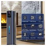 Smart Humidifiers Large Room Bedroom Home, 2.11Gal(8L) Quiet Top Fill Cool Mist Humidifier, Smart App & Remote Control, 3 Speed Humidifier with 360° Nozzle, Humidity Setting for Baby Office(Blue) Smart Humidifiers Large Room Bedroom Home, 2.11Gal(8L) Quiet Top Fill Cool Mist Humidifier, Smart App & Remote Control, 3 Speed Humidifier with 360° Nozzle, Humidity Setting for Baby Office(Blue)