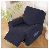 NORTHERN BROTHERS Recliner Cover, Stretch Recliner Covers That Stay in Place, Washable Lazy Boy Recliner Chair Covers, Furniture Protector Recliner Slipcovers for Dog Kid, Dark Blue NORTHERN BROTHERS Recliner Cover, Stretch Recliner Covers That Stay in Place, Washable Lazy Boy Recliner Chair Covers, Furniture Protector Recliner Slipcovers for Dog Kid, Dark Blue