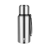 Insulated vacuum Thermo Bottle 500ml/16.9oz with cup Stainless steel coffee bottles for hot and cold drink water flask.(Silver,500ml) Insulated vacuum Thermo Bottle 500ml/16.9oz with cup Stainless steel coffee bottles for hot and cold drink water flask.(Silver,500ml)