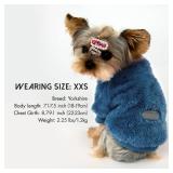 3 Pack Dog Sweater Clothes for Small Dogs Girls Boys with Reflective Strip Small Dog Sweaters Coat Soft Warm Pet Puppy Clothes Sweater (Grey+Blue+Navy, L(Back:11.41,Chest:16.92, Neck:11.41)) 3 Pack Dog Sweater Clothes for Small Dogs Girls Boys with Reflective Strip Small Dog Sweaters Coat Soft Warm Pet Puppy Clothes Sweater (Grey+Blue+Navy, L(Back:11.41,Chest:16.92, Neck:11.41))