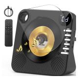 CD Player with HiFi Dual Speaker Bluetooth,Desktop CD Player for Home Black with Remote Control,Dust Cover,LCD Display,Sleep Timer,EQ Sound,USB/AUX/3.5mm Earphone Jack Kids,Gift CD Player with HiFi Dual Speaker Bluetooth,Desktop CD Player for Home Black with Remote Control,Dust Cover,LCD Display,Sleep Timer,EQ Sound,USB/AUX/3.5mm Earphone Jack Kids,Gift