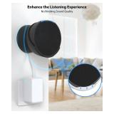 Maxonar Pop Wall Mount, Pop Wall Mount Smart Speaker Stand Holder Speaker Save up Space Cable Management Compatible with Echo Pop, Google Nest- Black Maxonar Pop Wall Mount, Pop Wall Mount Smart Speaker Stand Holder Speaker Save up Space Cable Management Compatible with Echo Pop, Google Nest- Black