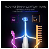 Pure Daily Care NuDerma Clinical Portable Skin Therapy Wand, Machine with 6 Fusion Neon + Argon Wands Anti Aging - Clarifying - Skin Tightening & Radiance - Wrinkle Reducing Pure Daily Care NuDerma Clinical Portable Skin Therapy Wand, Machine with 6 Fusion Neon + Argon Wands Anti Aging - Clarifying - Skin Tightening & Radiance - Wrinkle Reducing