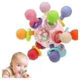 Baby Montessori Sensory Toys for 0-6 6-12 Months, Baby Teether Teething Toys for Babies 0 3 6 9 12 18 Months, Newborn Infant Learning Developmental Toys Gifts for 1 2 Year Old Boys Girls Baby Montessori Sensory Toys for 0-6 6-12 Months, Baby Teether Teething Toys for Babies 0 3 6 9 12 18 Months, Newborn Infant Learning Developmental Toys Gifts for 1 2 Year Old Boys Girls