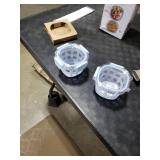 Ello Duraglass 2-Pack 2 Cup Reusable Glass Container Jar with Leak Proof Lids and Protective Silicone Sleeves | Perfect for Overnight Oats, Snacks, Yogurt | BPA-Free | Dishwasher Safe | Halogen Blue Ello Duraglass 2-Pack 2 Cup Reusable Glass Container Jar with Leak Proof Lids and Protective Silicone Sleeves | Perfect for Overnight Oats, Snacks, Yogurt | BPA-Free | Dishwasher Safe | Halogen Blue