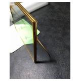Jajamy Gold Floating Picture Frame for 5x7 Photos, Glass Pressed Picture Frames, Horizontal Standing Tabletop Glass Floating Frame for Home Decor ONLY ONE Jajamy Gold Floating Picture Frame for 5x7 Photos, Glass Pressed Picture Frames, Horizontal Standing Tabletop Glass Floating Frame for Home Decor ONLY ONE