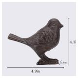 BFORXRO Cast Iron Bird Sculpture Bird Statue Tabletop Decor Figurines, Creative Animal Statues Indoor Outdoor Garden Home Decoration BFORXRO Cast Iron Bird Sculpture Bird Statue Tabletop Decor Figurines, Creative Animal Statues Indoor Outdoor Garden Home Decoration