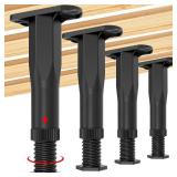 4PCS Adjustable Bed Frame Support Legs (8.3-14.5 ), Frame Center Slats Heavy Support Leg, Extra Durable Furniture Suport Feet, for Frame/Sofa/Dresser/Chair/Table, Legs Furniture Replacement Parts 4PCS Adjustable Bed Frame Support Legs (8.3-14.5 ), Frame Center Slats Heavy Support Leg, Extra Durable Furniture Suport Feet, for Frame/Sofa/Dresser/Chair/Table, Legs Furniture Replacement Parts