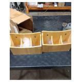 Nicunom 2 Pack Bamboo Dry Erase Marker Holder Wall Mount Remote Control Holder, Desktop Storage 3 Compartments Pencil Pen Hold Utensil Caddy, Multiuse Small Organizer for Office Home School Nicunom 2 Pack Bamboo Dry Erase Marker Holder Wall Mount Remote Control Holder, Desktop Storage 3 Compartments Pencil Pen Hold Utensil Caddy, Multiuse Small Organizer for Office Home School