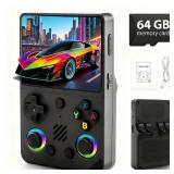 Rhesusco RG36PRO Handheld Game Console - Support 30000+Classic Games, 64G TF Card, Open Source System, 3.5-Inch Screen, 3000mAh Battery, Portable Console for Travel, Gift for Adult or Partner-Black Rhesusco RG36PRO Handheld Game Console - Support 30000+Classic Games, 64G TF Card, Open Source System, 3.5-Inch Screen, 3000mAh Battery, Portable Console for Travel, Gift for Adult or Partner-Black