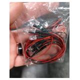 uxcell 10Pcs 5mm Pre Wired LED, White DC3-6V Clear Lens, Light Emitting Diodes uxcell 10Pcs 5mm Pre Wired LED, White DC3-6V Clear Lens, Light Emitting Diodes