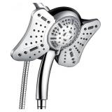 GRICH 2.5GPM Shower Head with Handheld Spray Combo: 2 in 1 Rainfall Shower Heads high pressure & Handheld Shower Head, 9 Spray Modes/Settings Detachable Shower Head with 60 Inch Hose PARTS ONLY GRICH 2.5GPM Shower Head with Handheld Spray Combo: 2 in 1 Rainfall Shower Heads high pressure & Handheld Shower Head, 9 Spray Modes/Settings Detachable Shower Head with 60 Inch Hose PARTS ONLY