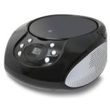 GPX, Inc. Portable Top-Loading CD Boombox with AM/FM Radio and 3.5mm Line in for MP3 Device - Black GPX, Inc. Portable Top-Loading CD Boombox with AM/FM Radio and 3.5mm Line in for MP3 Device - Black