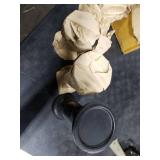 SAMHITA Set of 3 Farmhouse Mango Wood Candle Holders, in Black Finish for Table Centerpiece Candle for Any Room Decor SAMHITA Set of 3 Farmhouse Mango Wood Candle Holders, in Black Finish for Table Centerpiece Candle for Any Room Decor