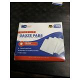 100pc Large Sterile Gauze Pads 4x4 Sterile for Wounds Bulk - 12ply Woven Gauze Sponges 4x4 Sterile - USP IV Breathable Mesh 4x4 Gauze Pads Sterile for Enhanced Absorption - First Aid Medical 100pc Large Sterile Gauze Pads 4x4 Sterile for Wounds Bulk - 12ply Woven Gauze Sponges 4x4 Sterile - USP IV Breathable Mesh 4x4 Gauze Pads Sterile for Enhanced Absorption - First Aid Medical