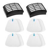 2 + 4 Pack Filters for Shark Vacuum Navigator Lift Away Filter Replacement ZU503AMZ NV350 NV351 NV352 NV355 NV356E NV357 NV360 NV370 UV440 UV540, Parts XFF350 XHF350 2 + 4 Pack Filters for Shark Vacuum Navigator Lift Away Filter Replacement ZU503AMZ NV350 NV351 NV352 NV355 NV356E NV357 NV360 NV370 UV440 UV540, Parts XFF350 XHF350