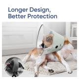 Supet Upgraded Dog Cone with Soft Liner, 20% Lighter Plastic Elizabeth Collar After Surgery to Stop Licking, for Spay Neuter Skin Problems Recovery, for Small Medium Active Large Dogs(Green,L) Supet Upgraded Dog Cone with Soft Liner, 20% Lighter Plastic Elizabeth Collar After Surgery to Stop Licking, for Spay Neuter Skin Problems Recovery, for Small Medium Active Large Dogs(Green,L)