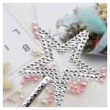 UOUYOO Silver 13 Inches Star Wand Angel Wand Sticks Princess Wand Fairy Wand Plating Wand Silver Star Wands for Halloween, Christmas, Thanksgiving, Holiday Shows UOUYOO Silver 13 Inches Star Wand Angel Wand Sticks Princess Wand Fairy Wand Plating Wand Silver Star Wands for Halloween, Christmas, Thanksgiving, Holiday Shows