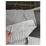 Duvet Cover Queen Size - Extra Soft Queen Size Duvet Cover - Lightweight, Breathable, Easy Care & Fade Free w/ Zipper Closures & Ties - 90 x 90 Inches - (Grey Stripes 2) Comforter Not Included Duvet Cover Queen Size - Extra Soft Queen Size Duvet Cover - Lightweight, Breathable, Easy Care & Fade Free w/ Zipper Closures & Ties - 90 x 90 Inches - (Grey Stripes 2) Comforter Not Included