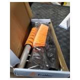 EcoNour 27 Aluminum Ice Scrapers for Car Windshield | Car Snow Scraper Window and Snow Brush with Ergonomic Foam Grip Winter Accessories (Orange) EcoNour 27 Aluminum Ice Scrapers for Car Windshield | Car Snow Scraper Window and Snow Brush with Ergonomic Foam Grip Winter Accessories (Orange)
