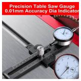GOINGMAKE Table Saw Gauge Dia Indicator for Table Saw and Band Saw,0.01mm Accuracy Calibration Tool,Table Saw Jig Guide Fits for 3/4 T Slot U Slot,Table Saw Accessories for Woodworking,Machinery GOINGMAKE Table Saw Gauge Dia Indicator for Table Saw and Band Saw,0.01mm Accuracy Calibration Tool,Table Saw Jig Guide Fits for 3/4 T Slot U Slot,Table Saw Accessories for Woodworking,Machinery
