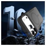 showdd Designed for iPhone 17 Pro Max Case, Strong Magnetic, Compatible with MagSafe, Dual Drop Protection, Dustproof, Non Fading, Non Yellowing, Matte Anti Slip,for Men and Women, Grey Green showdd Designed for iPhone 17 Pro Max Case, Strong Magnetic, Compatible with MagSafe, Dual Drop Protection, Dustproof, Non Fading, Non Yellowing, Matte Anti Slip,for Men and Women, Grey Green