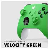 Xbox Wireless Gaming Controller (2025) Velocity Green Play on, Windows, Android, iOS, FireTV Sticks, Smart TVs, VR Headsets Xbox Wireless Gaming Controller (2025) Velocity Green Play on, Windows, Android, iOS, FireTV Sticks, Smart TVs, VR Headsets