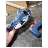 Terra by Battat - Remote Control Shark Realistic Moving RC Shark Toy for Water Play & Swimming Pools Fun RC Pool Ocean Lake Toys for Kids Battery-Operated Floating Toy Terra by Battat - Remote Control Shark Realistic Moving RC Shark Toy for Water Play & Swimming Pools Fun RC Pool Ocean Lake Toys for Kids Battery-Operated Floating Toy