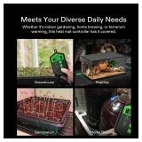 VIVOSUN Digital Heat Mat Thermostat Controller, 40-108 ºF 1000W for Reptiles, Seedlings, Germination, Incubation and Fermentation VIVOSUN Digital Heat Mat Thermostat Controller, 40-108 ºF 1000W for Reptiles, Seedlings, Germination, Incubation and Fermentation