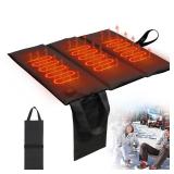 Heated Stadium Seat for Bleachers, Portable 3 Gear Heating, Heated Cushion Bleacher Cushion 113 for Outdoor Camping Hiking (NO Power Bank) Heated Stadium Seat for Bleachers, Portable 3 Gear Heating, Heated Cushion Bleacher Cushion 113 for Outdoor Camping Hiking (NO Power Bank)