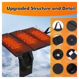 Heated Stadium Seat for Bleachers, Portable 3 Gear Heating, Heated Cushion Bleacher Cushion 113 for Outdoor Camping Hiking (NO Power Bank) Heated Stadium Seat for Bleachers, Portable 3 Gear Heating, Heated Cushion Bleacher Cushion 113 for Outdoor Camping Hiking (NO Power Bank)