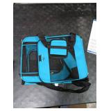 YUNIQUE Soft-Sided Cat & Dog Carrier for Pets Up to 15 Lbs, Airline Approved Collapsible Travel Puppy Carrier with Lightweight Fabric Design (Blue) YUNIQUE Soft-Sided Cat & Dog Carrier for Pets Up to 15 Lbs, Airline Approved Collapsible Travel Puppy Carrier with Lightweight Fabric Design (Blue)