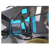 YUNIQUE Soft-Sided Cat & Dog Carrier for Pets Up to 15 Lbs, Airline Approved Collapsible Travel Puppy Carrier with Lightweight Fabric Design (Blue) YUNIQUE Soft-Sided Cat & Dog Carrier for Pets Up to 15 Lbs, Airline Approved Collapsible Travel Puppy Carrier with Lightweight Fabric Design (Blue)