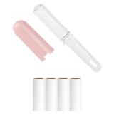 Mini Travel Lint Roller with Cover and 4 Refills Compact Sticky Roller for Clothes Travel Essentials for Pet Hair Removal Small Lint Roller for Purse Car (Pink) Mini Travel Lint Roller with Cover and 4 Refills Compact Sticky Roller for Clothes Travel Essentials for Pet Hair Removal Small Lint Roller for Purse Car (Pink)