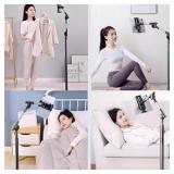 Niumowa Tablet Floor Stand Holder, 360 Degree Rotating with Height Adjustable Stand Compatible with 4.7-13 Phone/Tablet, Kindle, 63 Phone Stand, Aluminum Alloy, for Bed,Sofa,Desk White Niumowa Tablet Floor Stand Holder, 360 Degree Rotating with Height Adjustable Stand Compatible with 4.7-13 Phone/Tablet, Kindle, 63 Phone Stand, Aluminum Alloy, for Bed,Sofa,Desk White