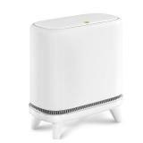 JUDRDO Bathroom Trash Can with Lid, Vacuum Adsorption Small Garbage Can 3.2 Gallon Press Top Lid Trash Bin with Legs Waterproof Waste Basket for Bathroom Bedroom Office Home RV JUDRDO Bathroom Trash Can with Lid, Vacuum Adsorption Small Garbage Can 3.2 Gallon Press Top Lid Trash Bin with Legs Waterproof Waste Basket for Bathroom Bedroom Office Home RV