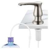 GAGALIFE Kitchen Sink Soap Dispenser Brushed Nickel, Under Sink Soap Dispenser with 40 Silicone Extension Tube Kit,Say Goodbye to Frequent Refills GAGALIFE Kitchen Sink Soap Dispenser Brushed Nickel, Under Sink Soap Dispenser with 40 Silicone Extension Tube Kit,Say Goodbye to Frequent Refills