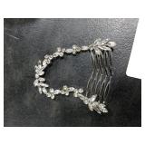 Unicra Wedding Crystal Hair Combs Bridal Headpieces Wedding Hair Accessories for Brides (Silver) Unicra Wedding Crystal Hair Combs Bridal Headpieces Wedding Hair Accessories for Brides (Silver)