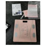 Intelligent Body Fat Scale, a Simple and Practical Digital Scale That can be Connected to a Mobile Digital Bathroom Scale to Display BMI, Body Fat, Muscle Mass, and Durable Weight Scale (Pink) Intelligent Body Fat Scale, a Simple and Practical Digital Scale That can be Connected to a Mobile Digital Bathroom Scale to Display BMI, Body Fat, Muscle Mass, and Durable Weight Scale (Pink)