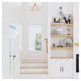 HOZE Heavy Duty Shelf Brackets 4-Inch, 6 Pack, Modern Black Matte Finish, 1/5 Thick Steel, Metal L Brackets, Easy-to-Install, Strong Support for Shelves, Versatile & Stylish (4 Inch - 6 Pack) HOZE Heavy Duty Shelf Brackets 4-Inch, 6 Pack, Modern Black Matte Finish, 1/5 Thick Steel, Metal L Brackets, Easy-to-Install, Strong Support for Shelves, Versatile & Stylish (4 Inch - 6 Pack)